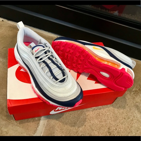 nike air max 97 navy orange